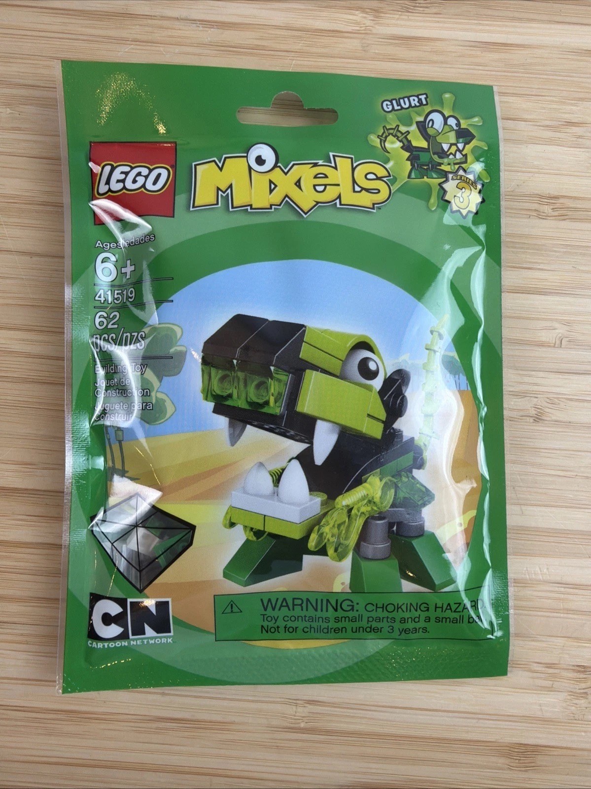 LEGO Mixels 41519 Glurt Series 3 Glorp Corp 62pc Brand New Sealed Retired 2014