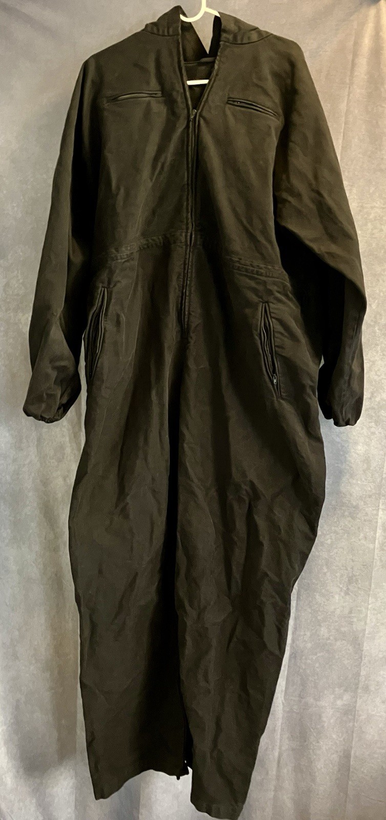 YZY x GAP Engineered By Balenciaga Jumpsuit Coveralls Black Size M