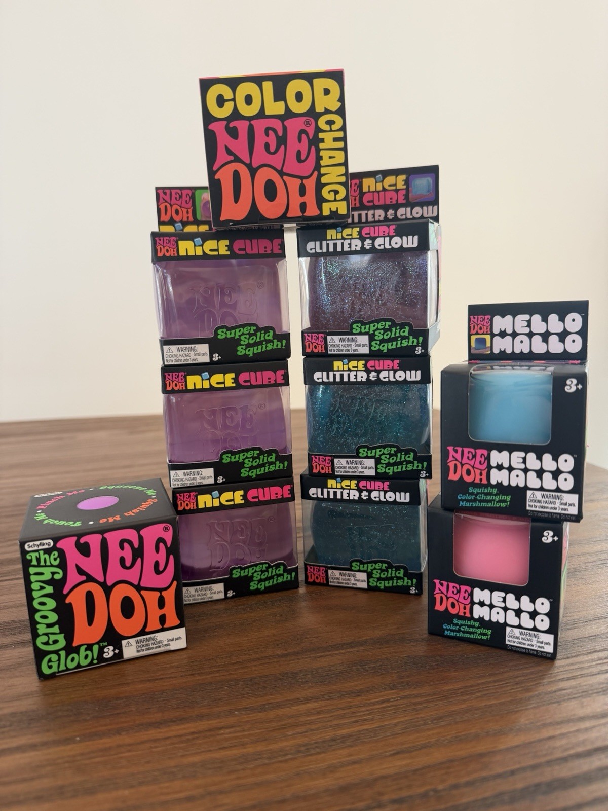 Schylling NeeDoh Lot X 10-Pack - Variety of Mini Squish Toys 🧊 Schylling NeeDoh Lot X 10-Pack - Variety of Mini Squish Toys 🧊