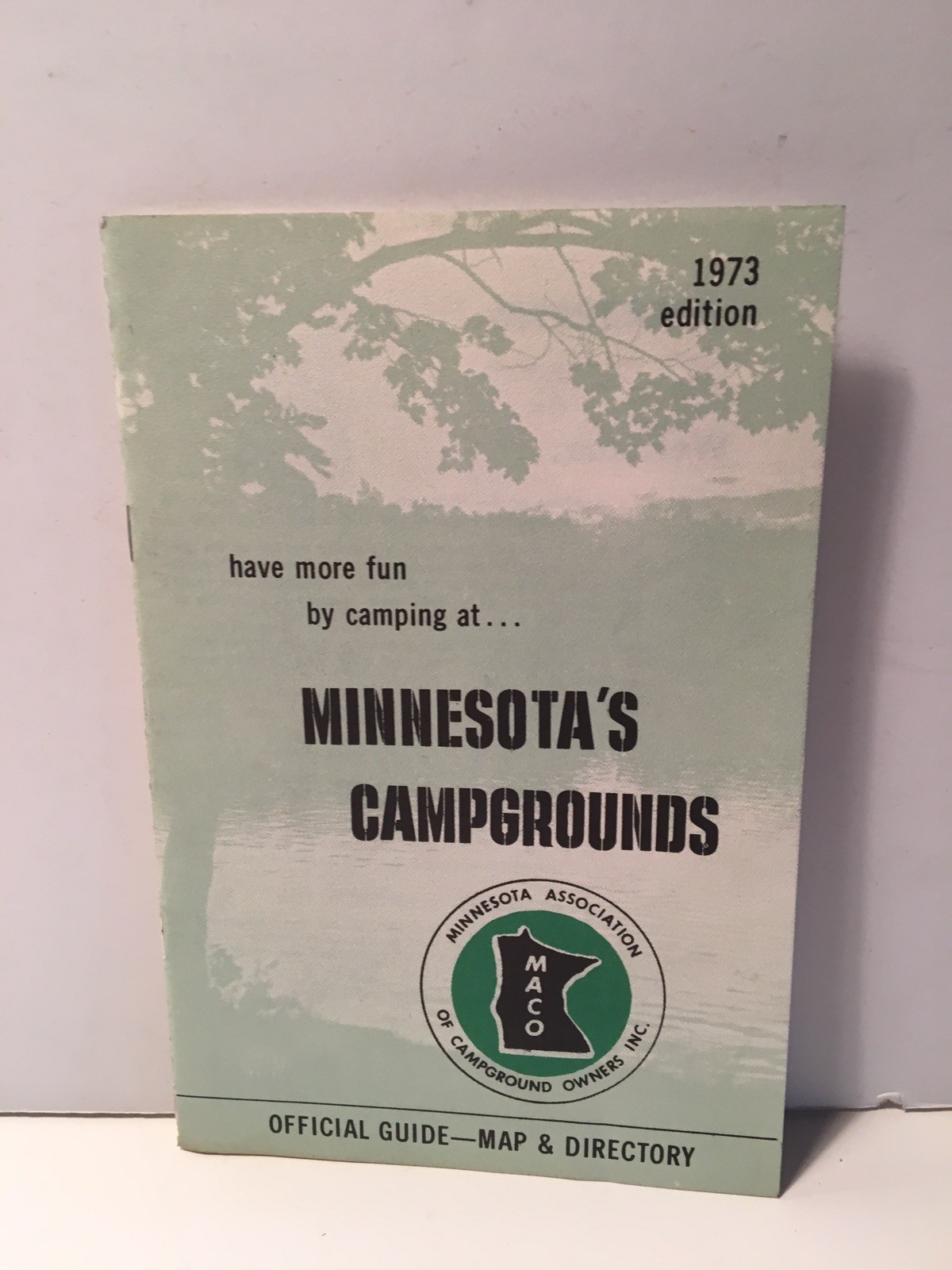 Vintage 1973 Edition Of Minnesota’s Campground Pamphlet