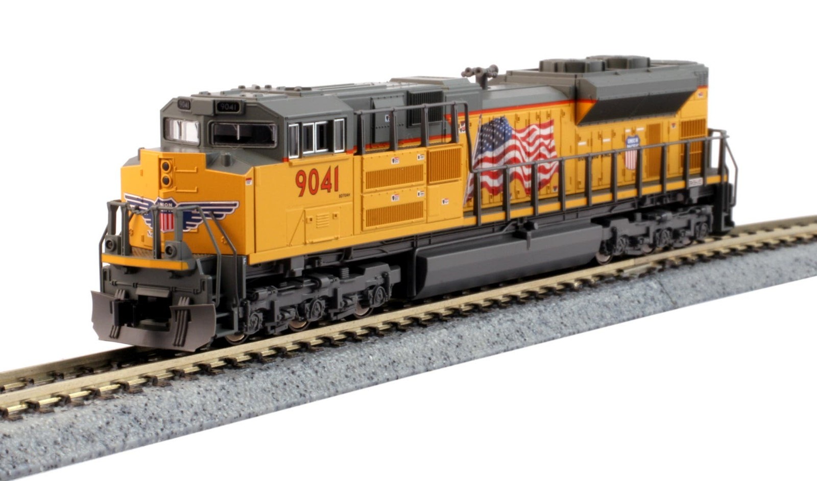 Kato 176-8528-DCC N UP EMD SD70ACe Diesel Locomotive with DCC #8962