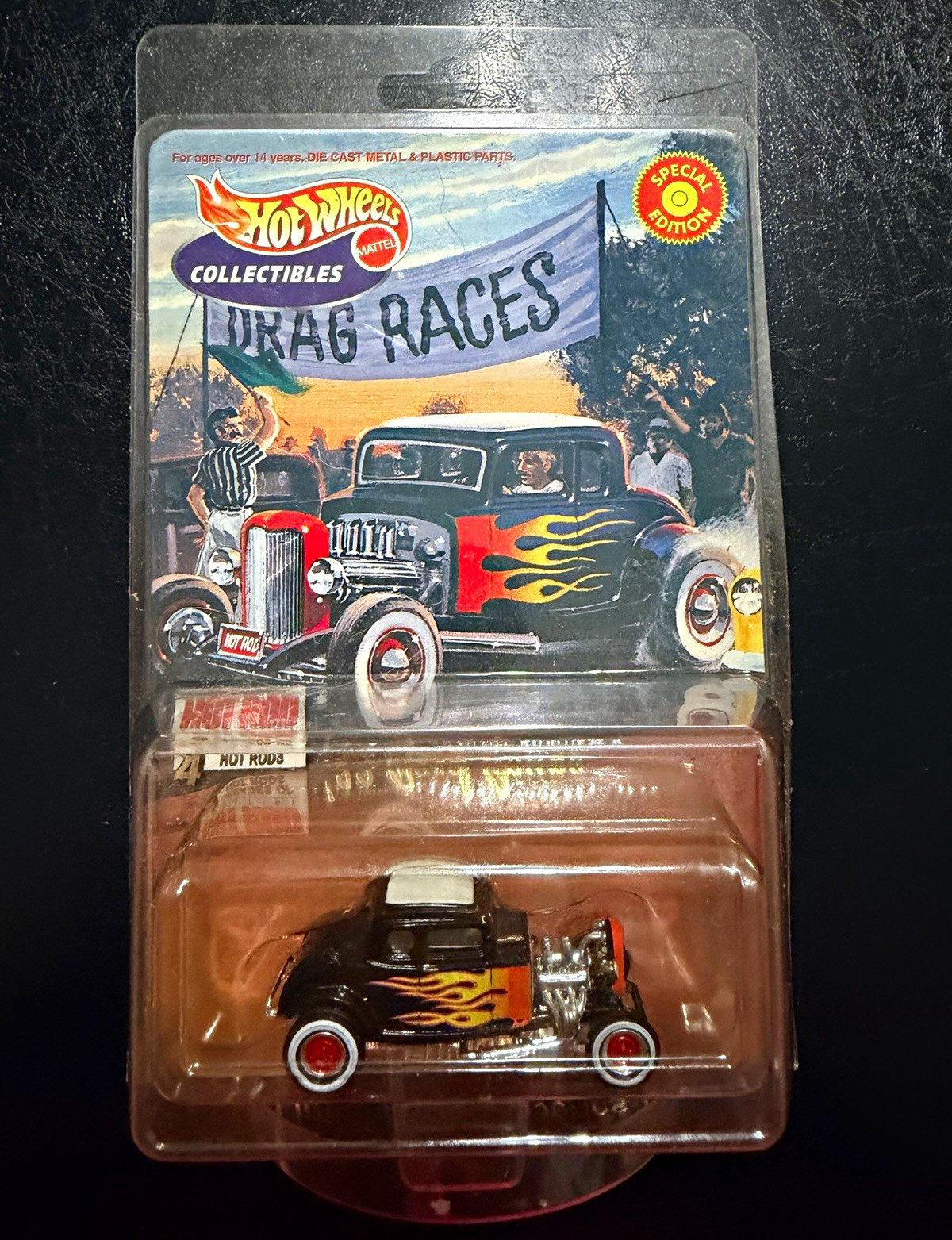 1999 Hot Wheels Collectibles Drag Races ’32 Ford Coupe 4 Decades Hot Rods 1999 Hot Wheels Collectibles Drag Races ’32 Ford Coupe 4 Decades Hot Rods