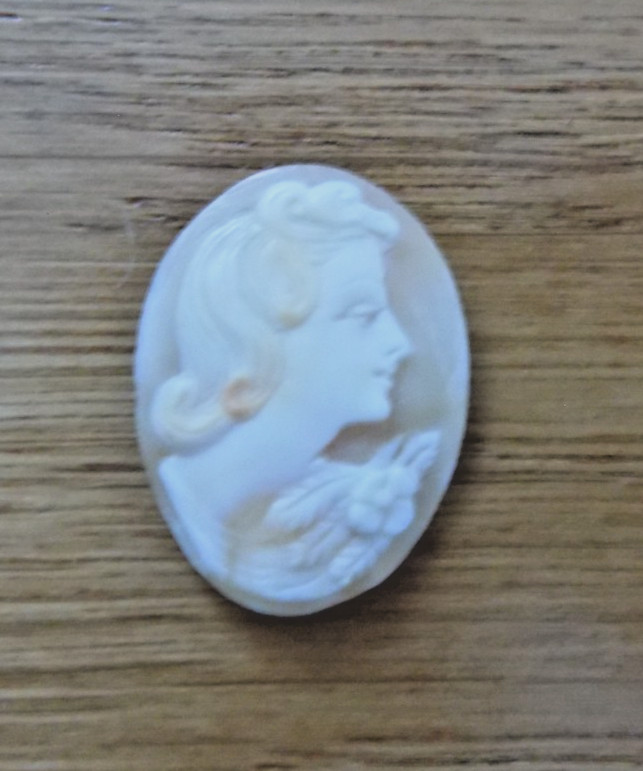 Antique Shell Cameo Loose Carving Piece for Jewelry Making 1\ Antique Shell Cameo Loose Carving Piece for Jewelry Making 1\