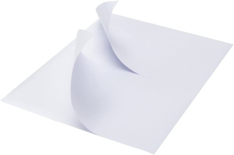 200-4000 Premium 8.5x5.5 Square Corner Shipping Labels Half Sheet Self Adhesive
