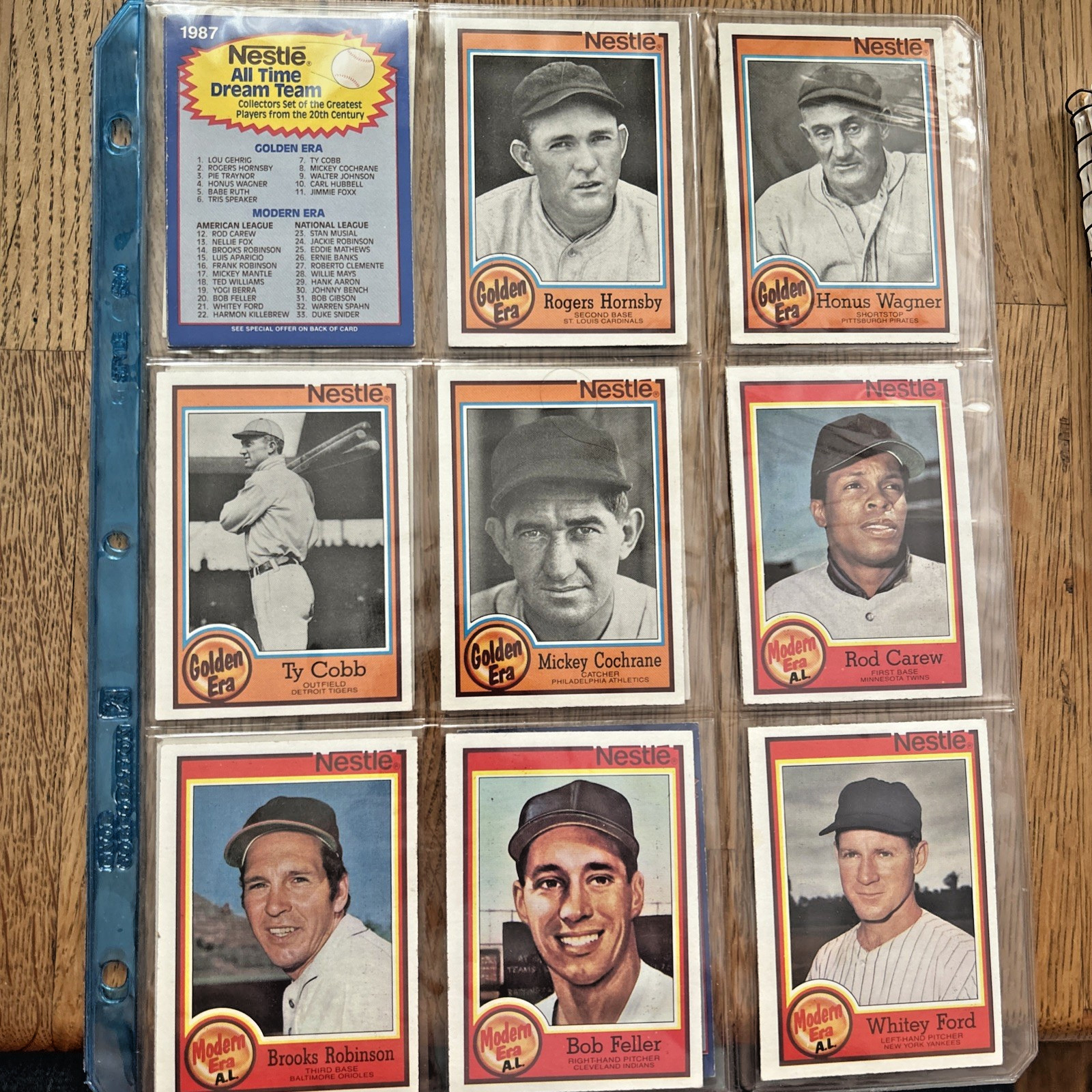 1987 Nestle Partial Dream Team Cards (15 Out Of 33)