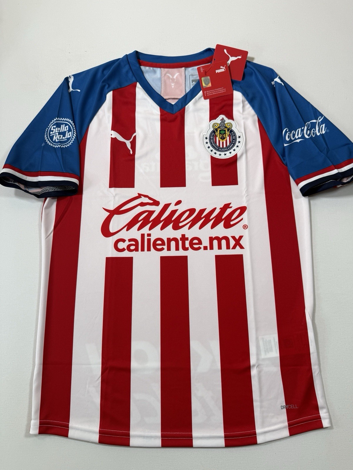 Chivas De Guadalajara Jersey Mens Medium Puma Club Deportivo Home 2019 2020 NWT