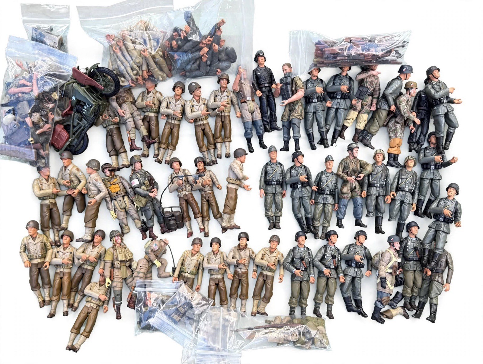 Huge Ultimate Soldier XD 1:18 Lot - 21st Century Toys WWII