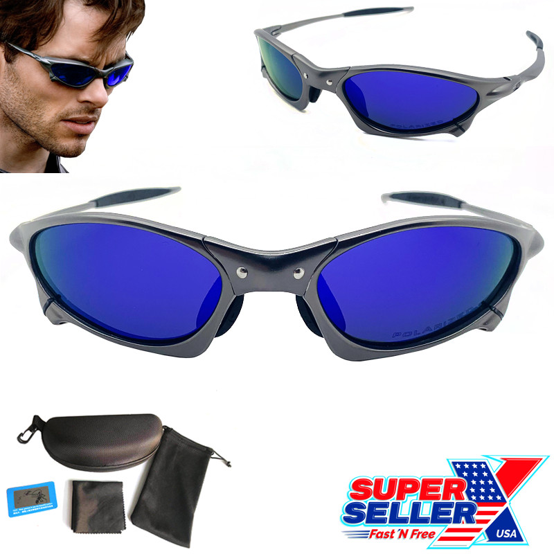 Metal-X Penny Cyclops Sunglasses Polarized Ice Iridium UV400 Lenses - USA