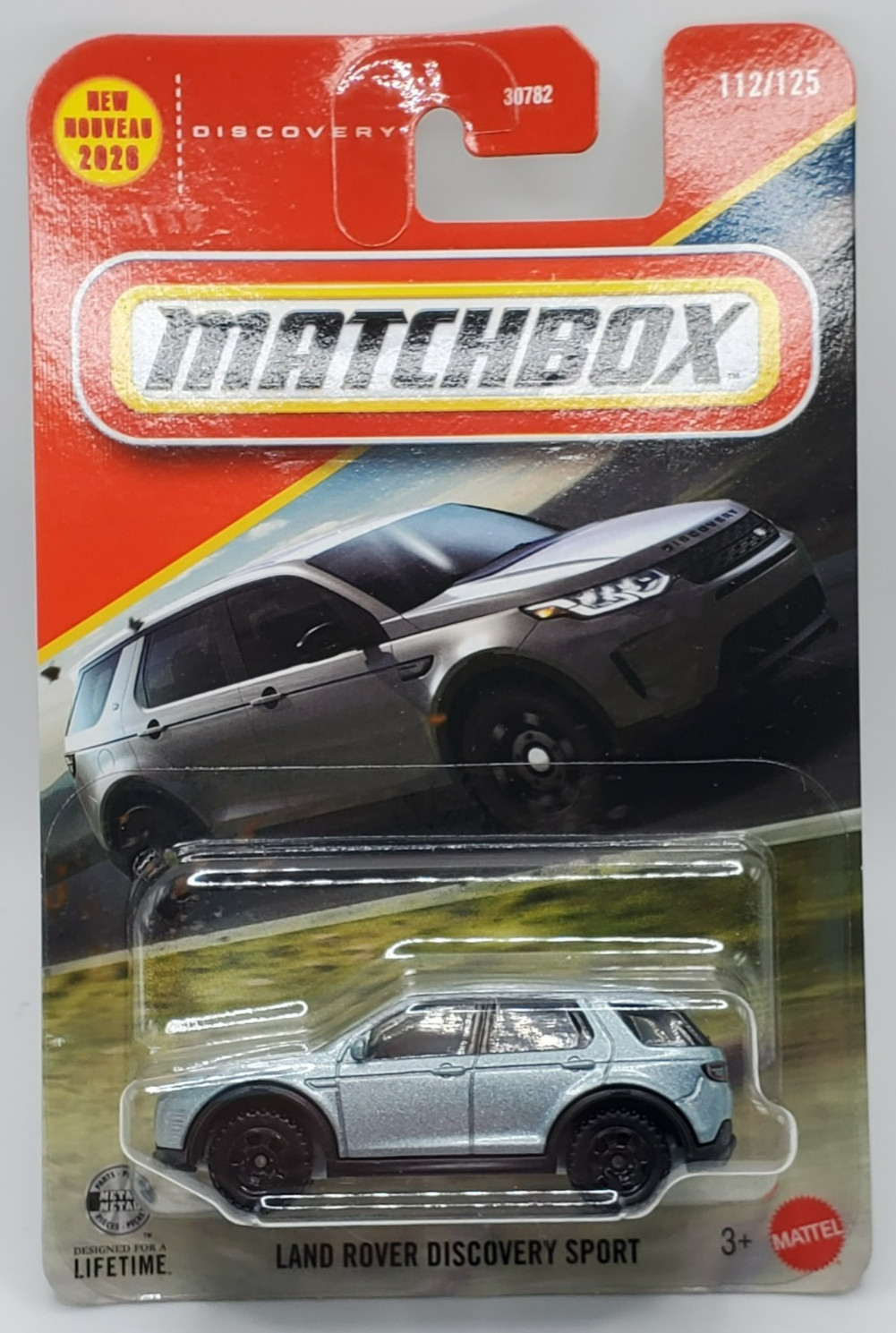 2026 Matchbox Silver Land Rover Discovery Sport #112 2026 Matchbox Silver Land Rover Discovery Sport #112