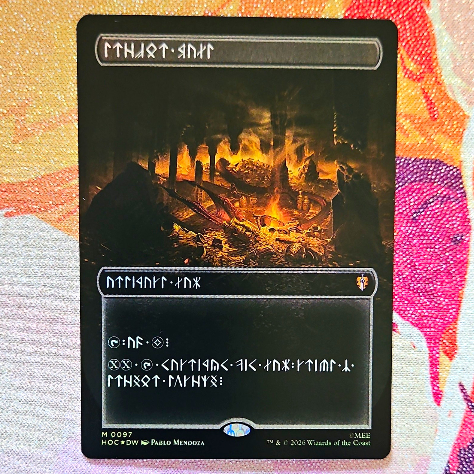 Treasure Vualt MTG Land 0097 Full Art Foil Pablo Mendoza 2026 Treasure Vualt MTG Land 0097 Full Art Foil Pablo Mendoza 2026