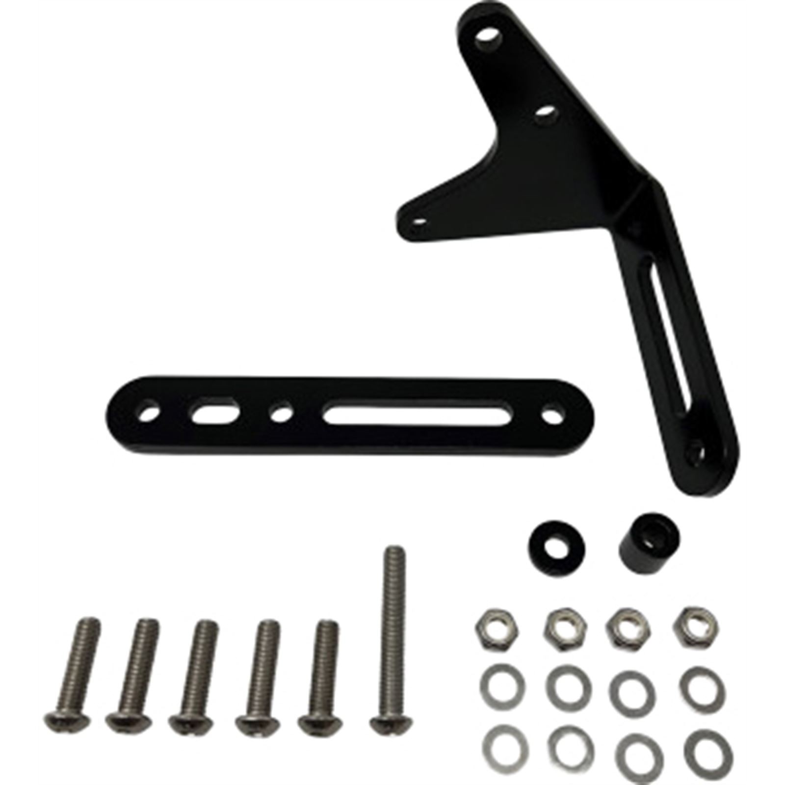 Kodlin USA License Plate Bracket - M8 Softail - Black KUS20501 Kodlin USA License Plate Bracket - M8 Softail - Black KUS20501
