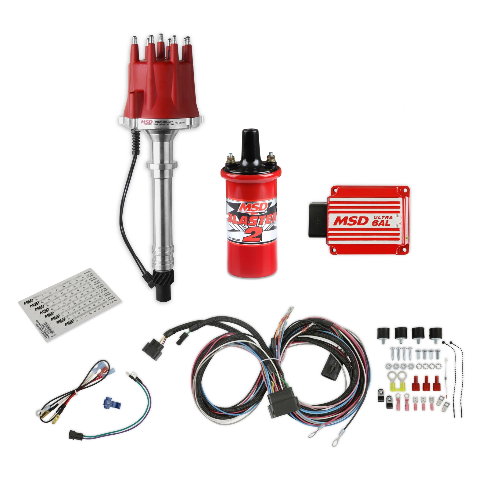 85551K Chevy V8 Pro-Billet Distributor Bundle