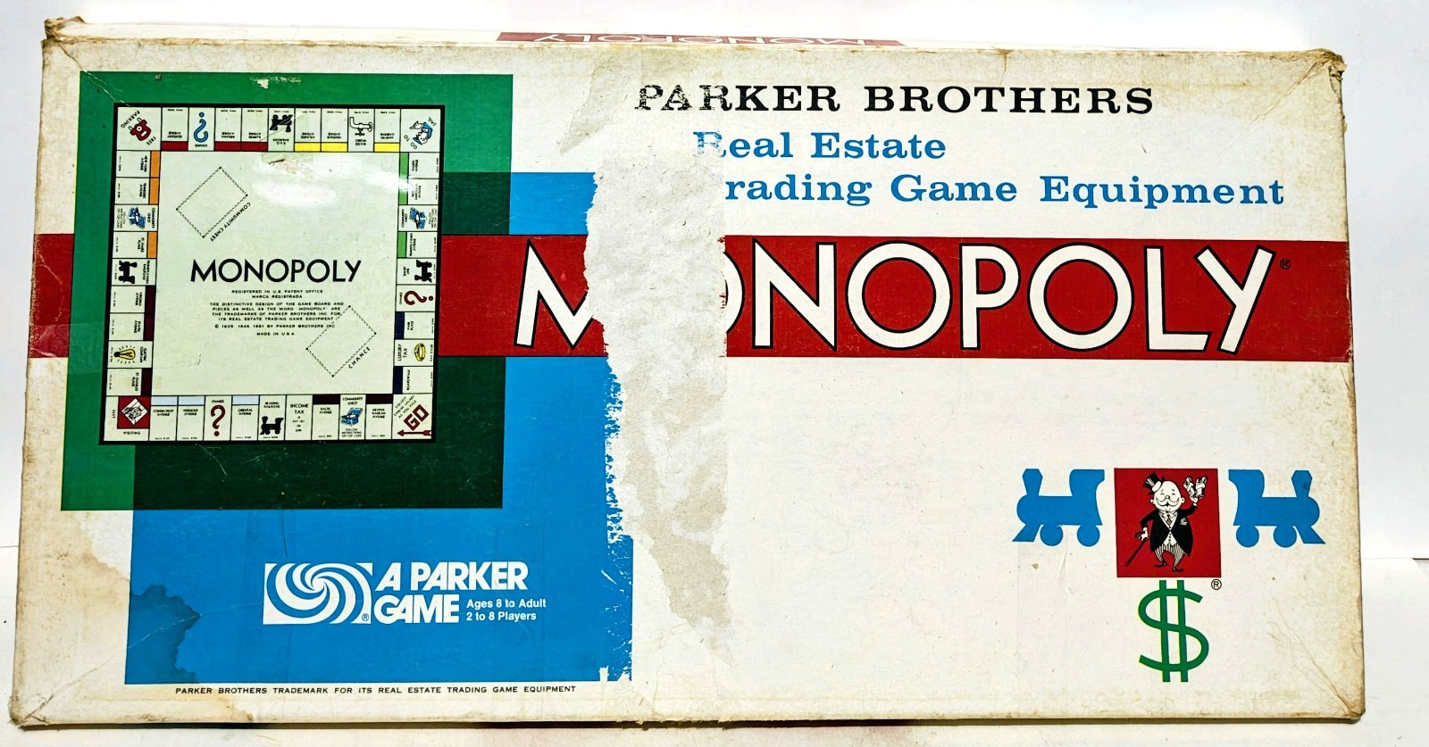 Monopoly - Original Parker Brothers - Board Game - Complete - Vintage 1973