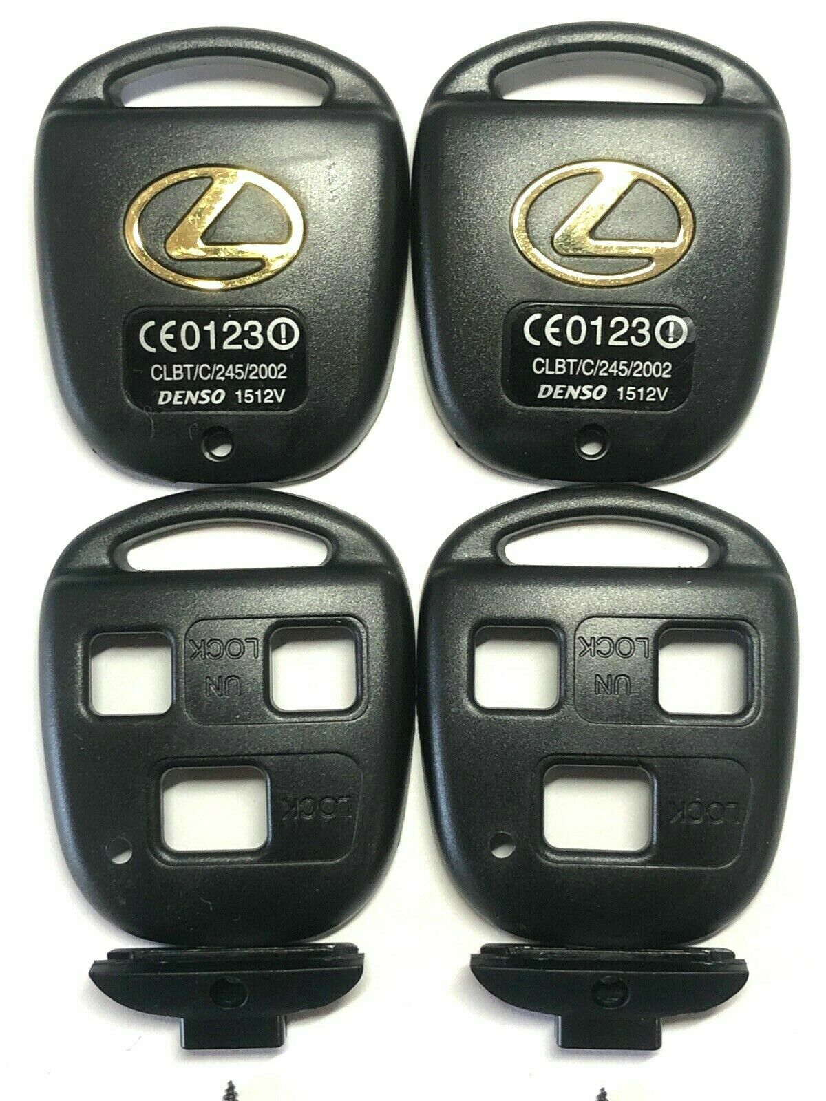 For 2003 - 2009 Lexus GX470 Remote Key Fob Shell Case Without Blade DIY CASE