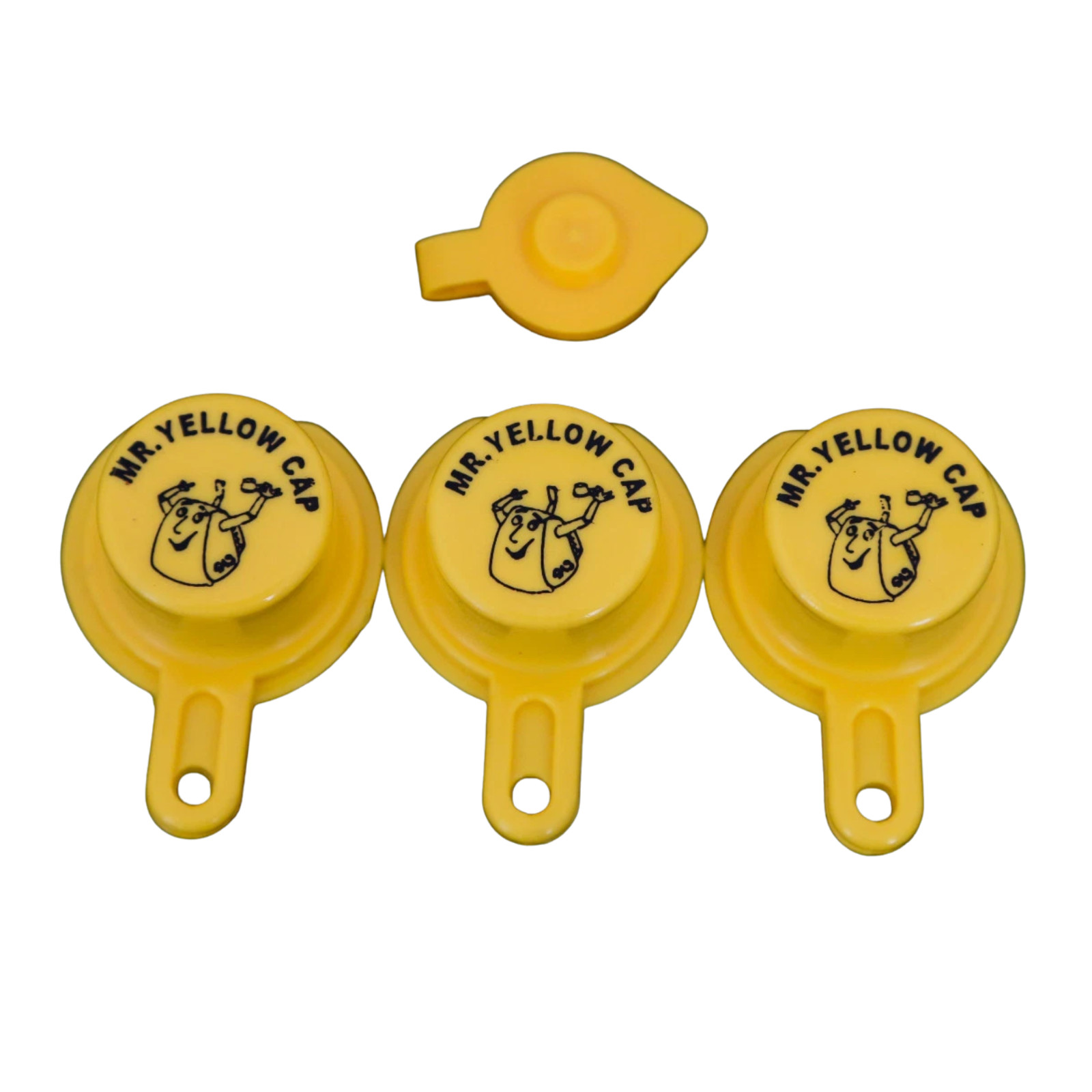 3X BLITZ Yellow Spout Caps for gas can spouts 900302 900092 900094 - FREE Vent