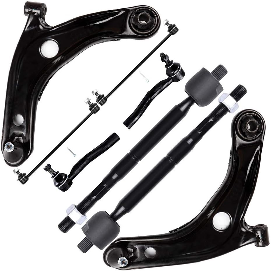 8pcs Front Suspension Kit Fit for Toyota for Yaris 2007-2012 (2) Front Lower