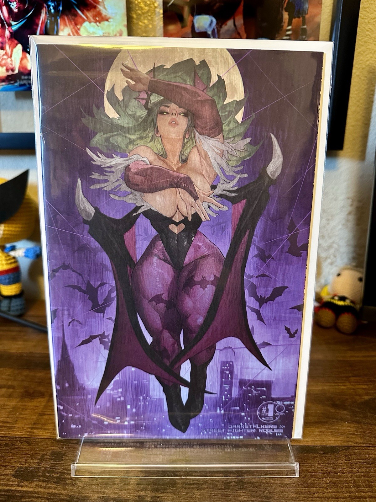 Darkstalkers X Street Fighter: Rogues #1 - Ickpot Variant Ltd 250 Darkstalkers X Street Fighter: Rogues #1 - Ickpot Variant Ltd 250