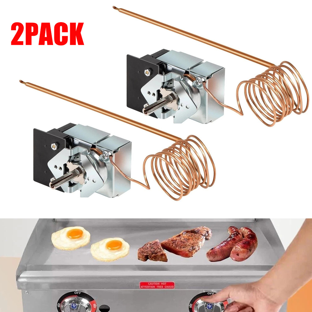 2PACK Replace for Star Max Griddle MFG 2T-Z5958 SA-465-36 SA-100-450 Thermostat