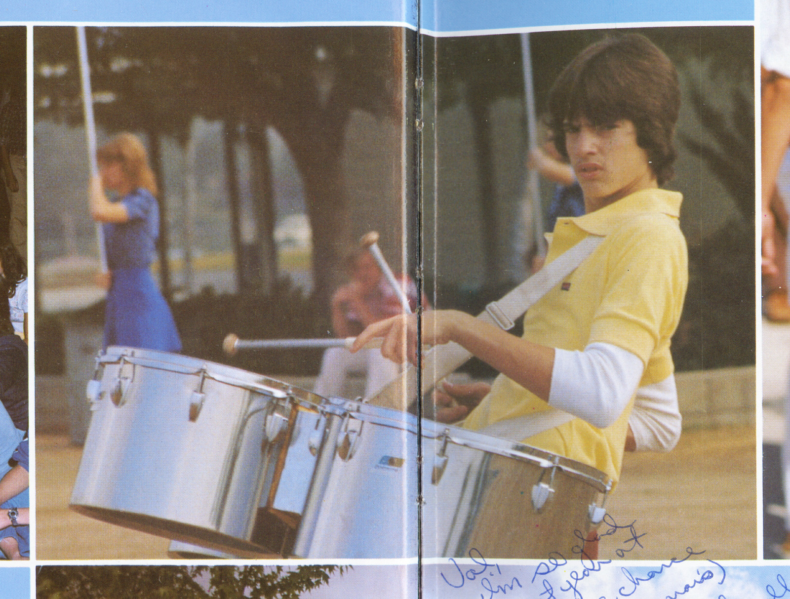 TOMMY LEE High School Yearbook MOTLEY CRUE PAMELA ANDERSON