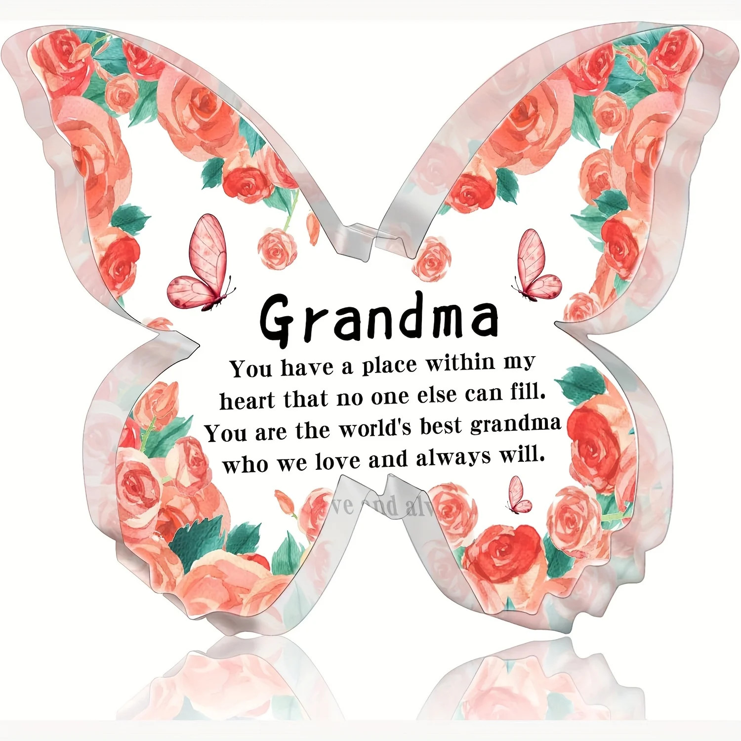 Unique Gifts for Grandma Butterfly Themed Grandparents Gift Best Birthday Presen