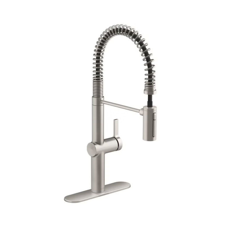 Kohler Haku R38475-LVS Semi-Professional Kitchen Faucet Stainless Steel