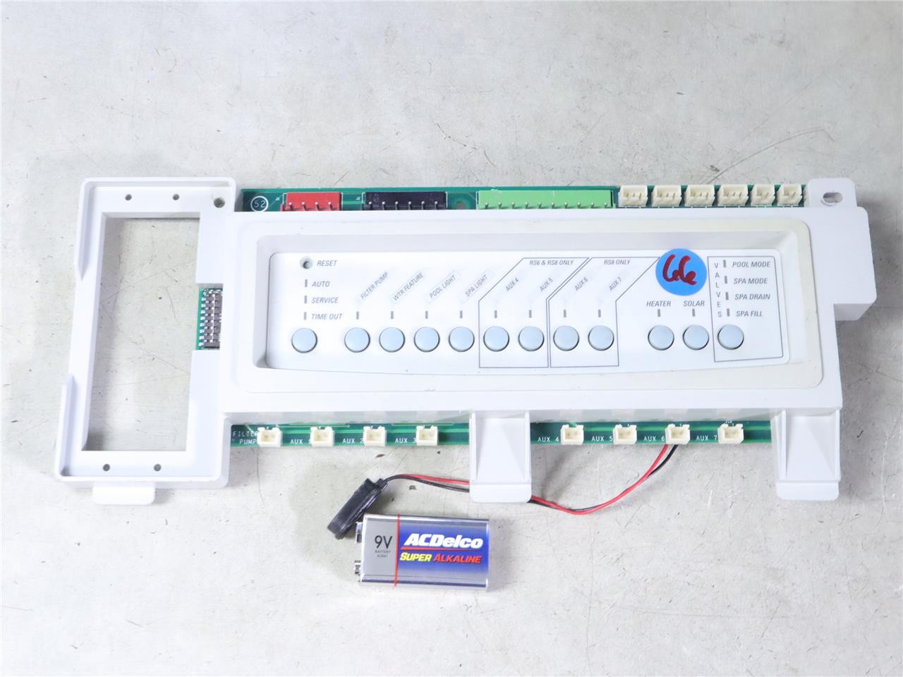 JANDY Aqualink PCB #8124A Power Center Pool/Spa Control Board 8125 PDA-PS4