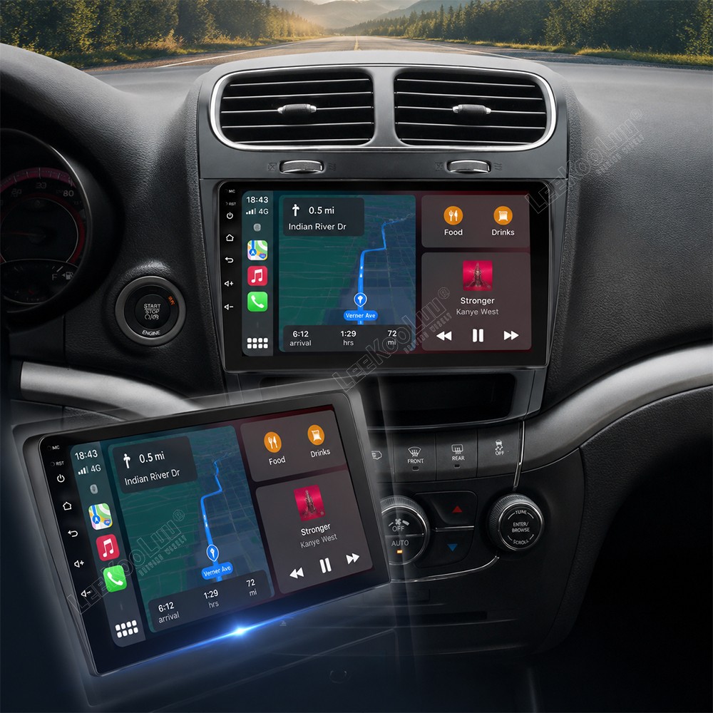 For 2012-2020 Dodge Journey Car Stereo Radio Carplay Android 15.0 GPS WIFI 64GB