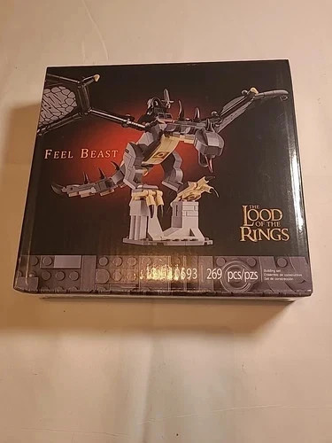 SEALED Custom MOC Lord of the Rings Fell Beast and Rider like 40693 Building Set SEALED Custom MOC Lord of the Rings Fell Beast and Rider like 40693 Building Set