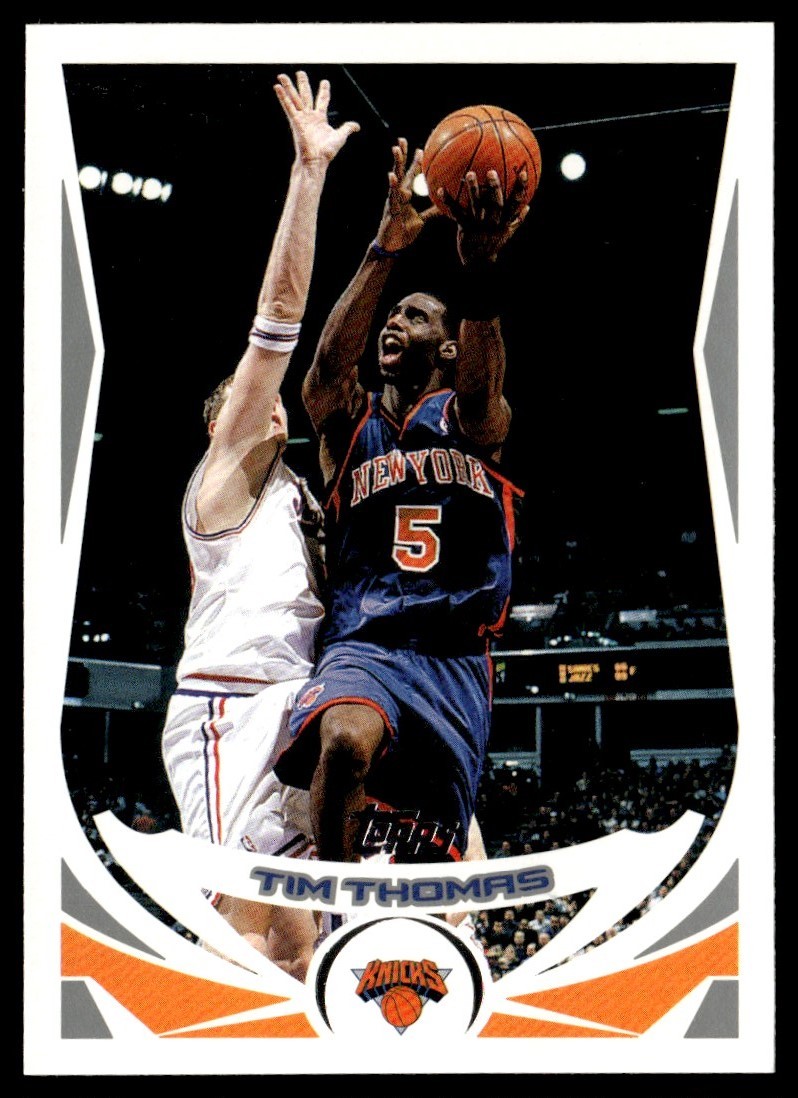 2004-05 Topps Tim Thomas New York Knicks #53