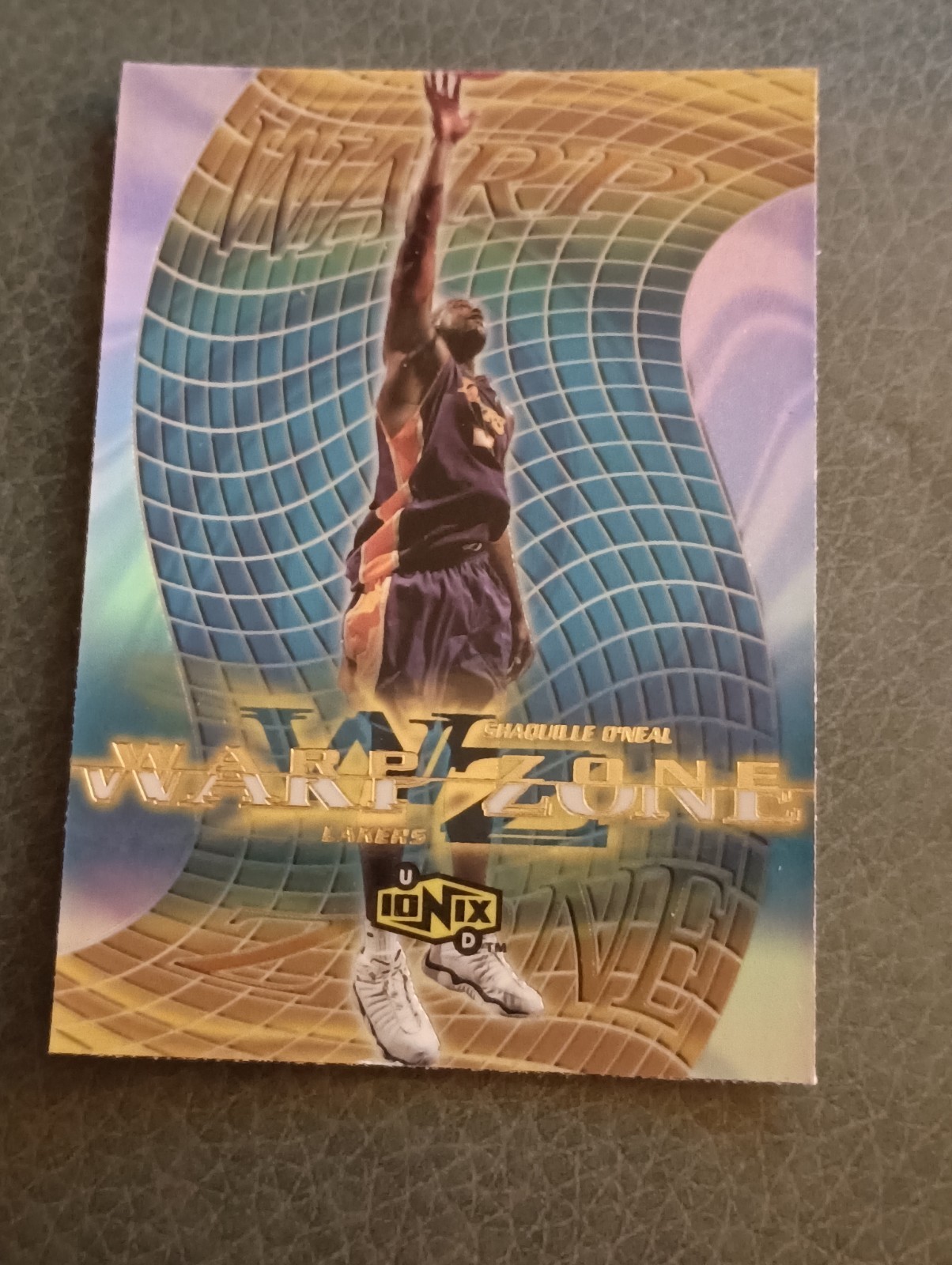 1999-00 Shaquille O\'Neal Upper Deck Ionix #WZ9 Warp Zone 1999-00 Shaquille O\'Neal Upper Deck Ionix #WZ9 Warp Zone