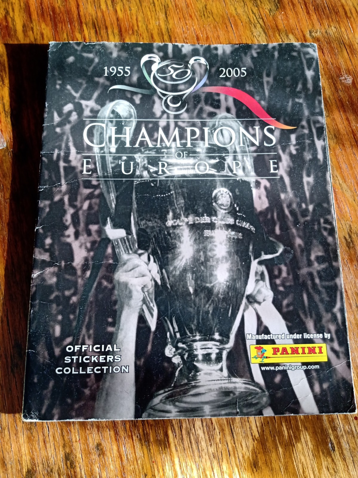 Panini Champions of Europe 1955-2005 Album 210 Pasted Stickers Incl Messi Rookie
