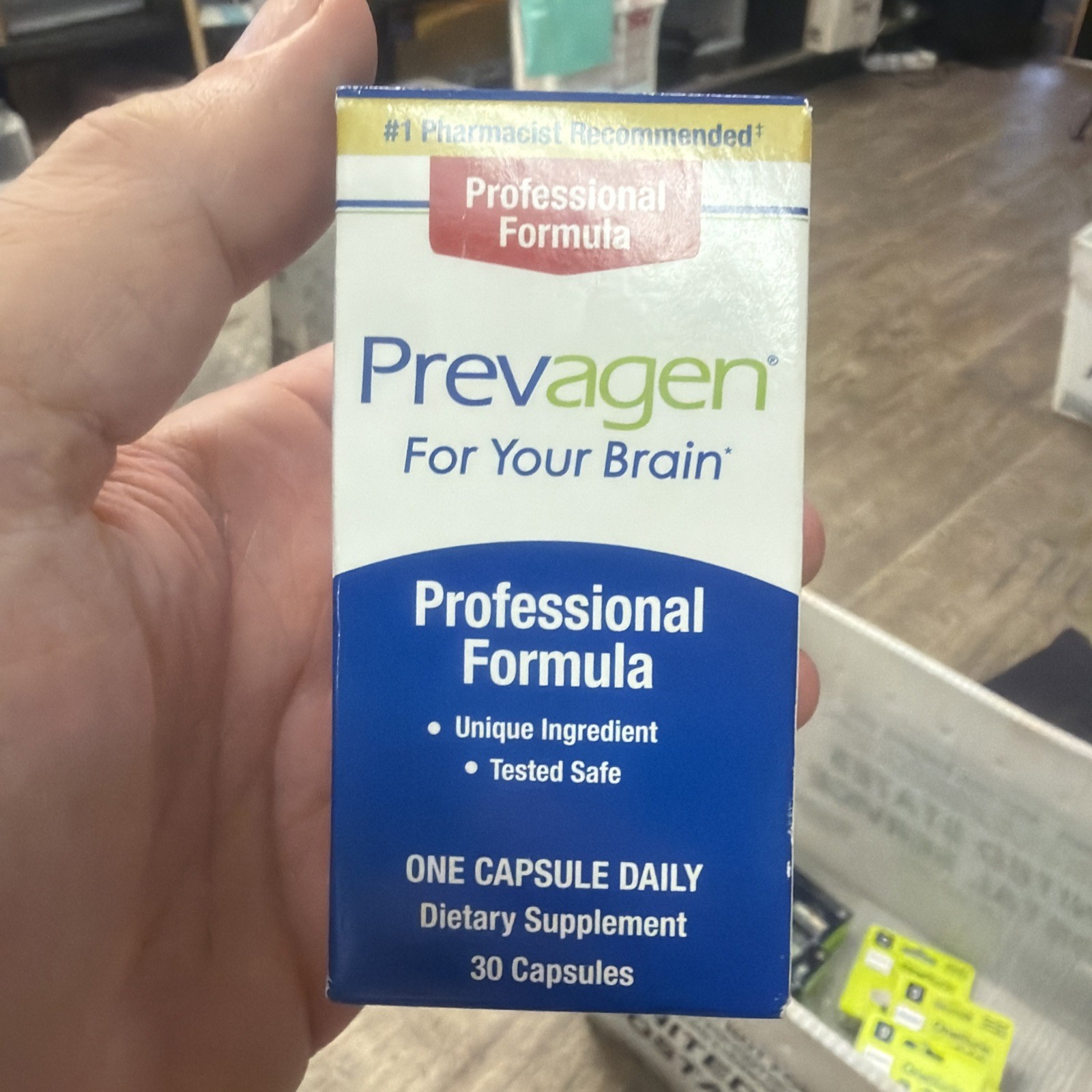 Prevagen Professional Strength Formula 40 mg New Sealed Guaranteed Authentic Prevagen Professional Strength Formula 40 mg New Sealed Guaranteed Authentic