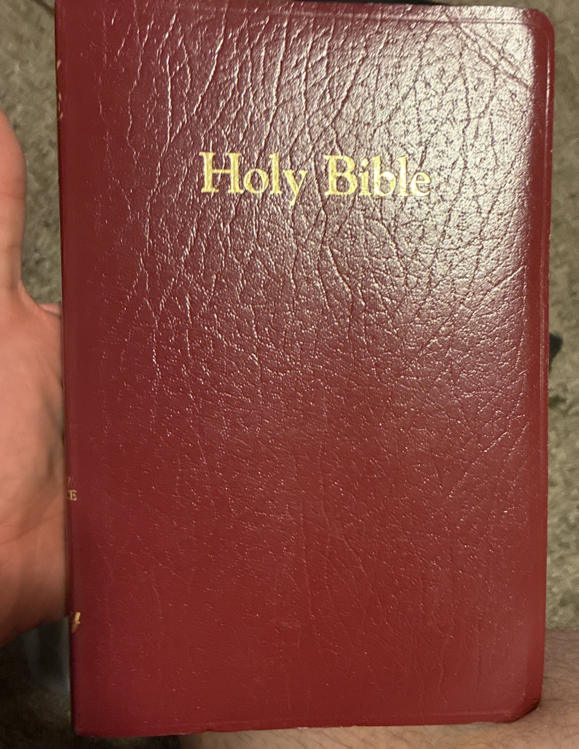 Holy Bible NKJV 1982 Nelson Regency 412MR Words Of Christ In Red 1980s