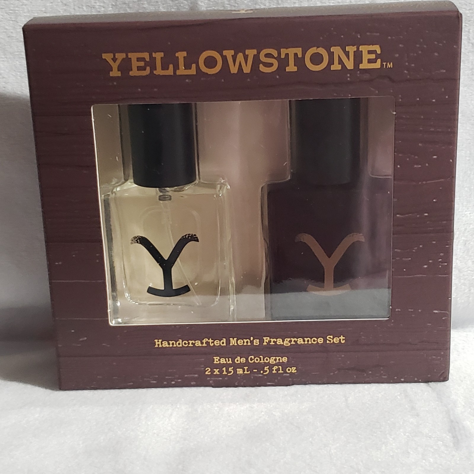 Tru Western Yellowstone Men\'s Fragrance Eau De Cologne Set: Original/Ride 0.5 oz Tru Western Yellowstone Men\'s Fragrance Eau De Cologne Set: Original/Ride 0.5 oz