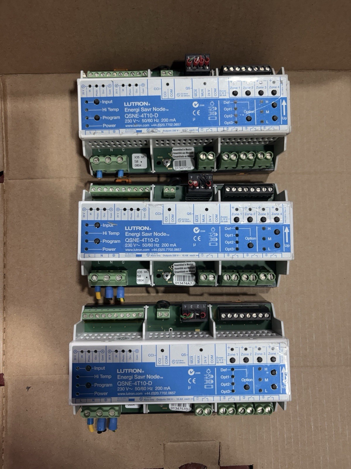 LUTRON QSNE-4T10-D ENERGI SAVR NODE QS