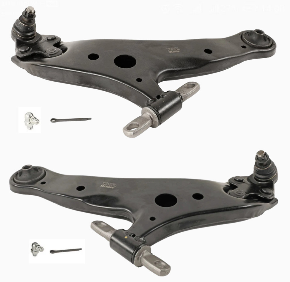Moog Pair RK622944 & RK622945 Control Arm & Ball Joint Front Lower Left & Right Moog Pair RK622944 & RK622945 Control Arm & Ball Joint Front Lower Left & Right