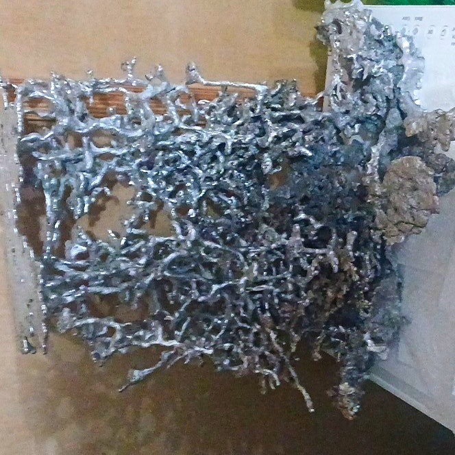 Unique Fireant Hill Casting. Aluminum 20in Plus Wide 20in Tall.  By TnA Casting