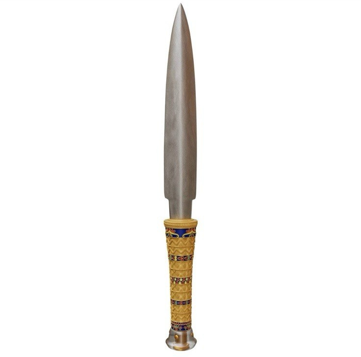 2025 2 Oz .999 Silver Samoa King Tutankhamun’s Dagger Gold Gilded Coin Egypt