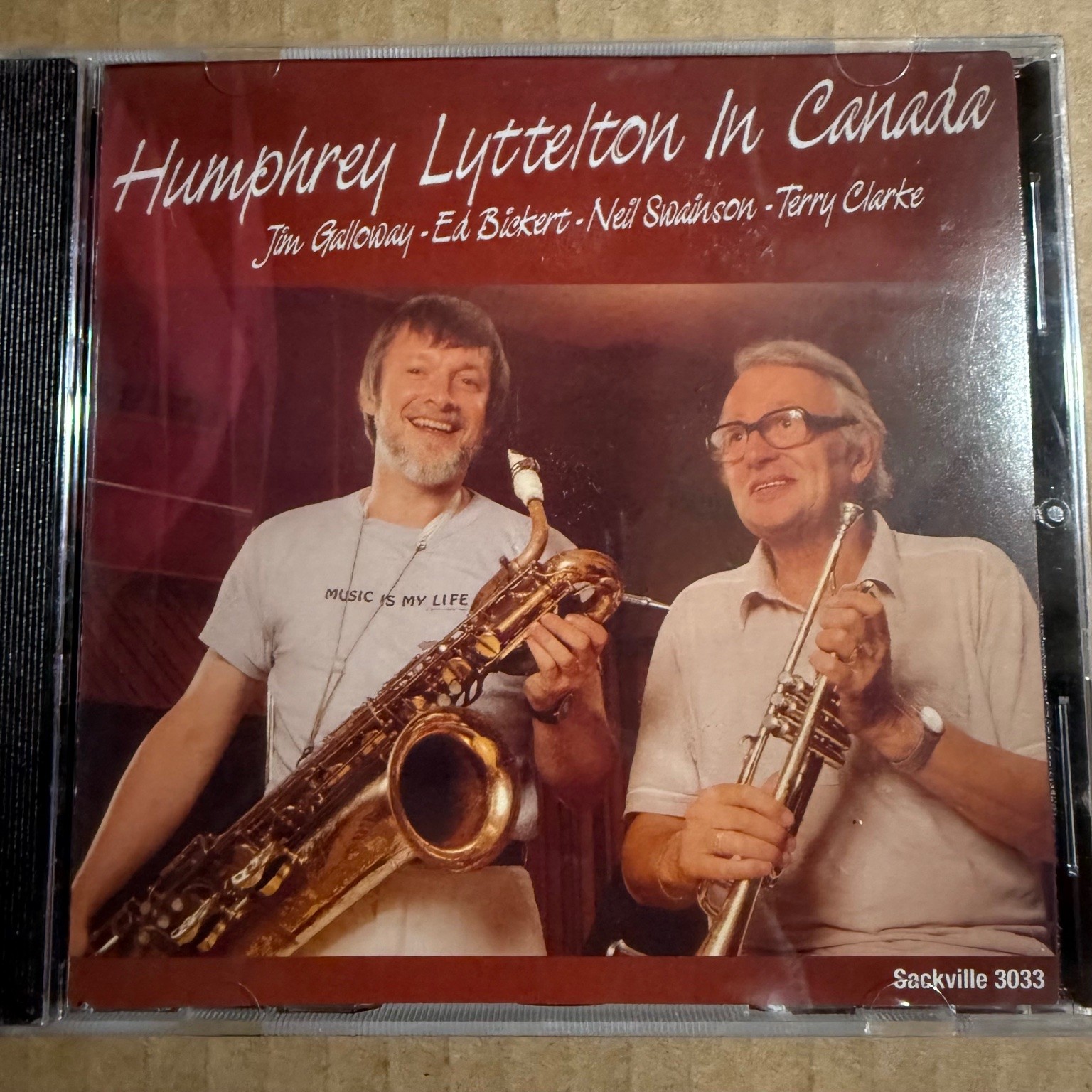 Humphrey Lyttelton – In Canada CD 2015 Jazz Sackville Delmark Records