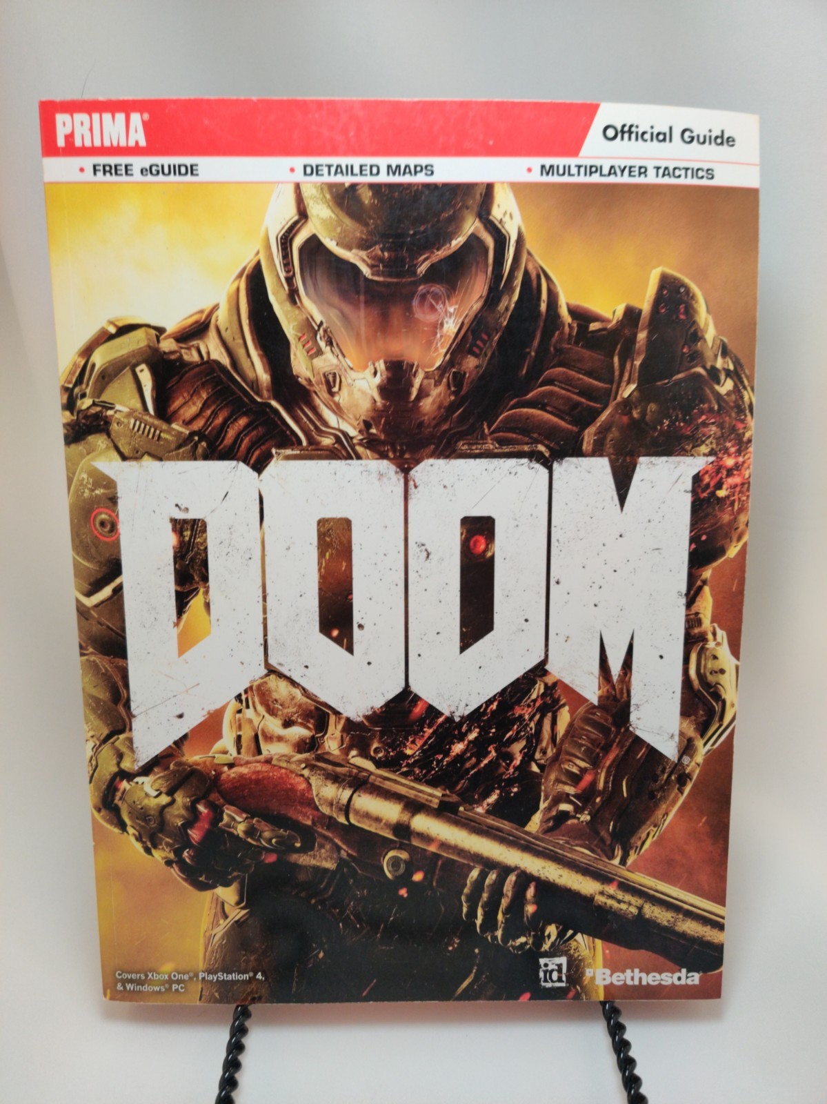 DOOM Prima Official Guide Strategy Game Guide PB VG 2016 Standard Edition DOOM Prima Official Guide Strategy Game Guide PB VG 2016 Standard Edition
