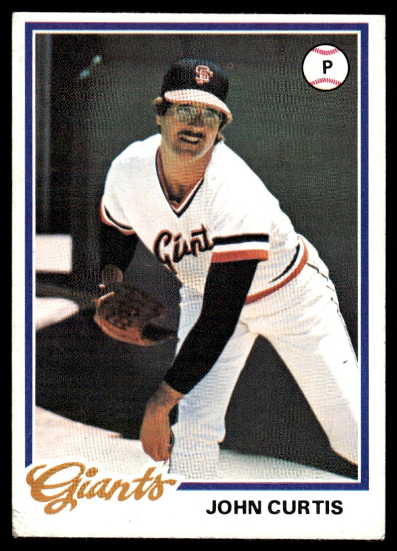 1978 Topps John Curtis San Francisco Giants #486