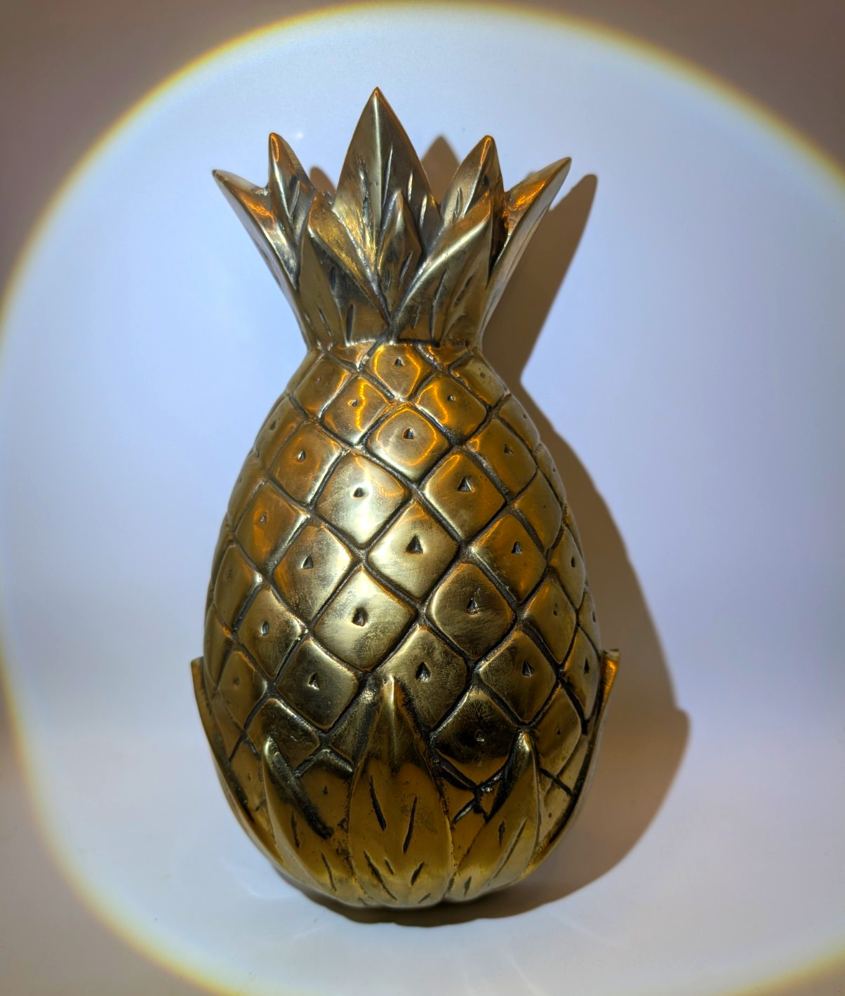 SOLID BRASS Vintage Pineapple Door Knocker