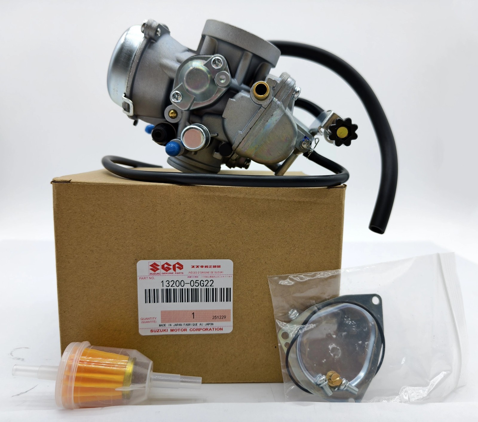 Genuine Suzuki Carburetor LTF 250 250F Ozark 2002-2009 OEM Genuine Carb