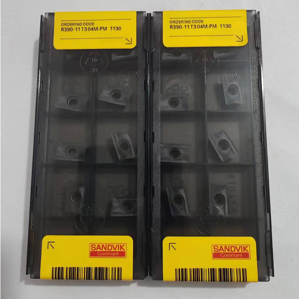 20PCS R390-11T304M-PM 1130 R390 11T304M CNC Carbide Milling inserts for Steel