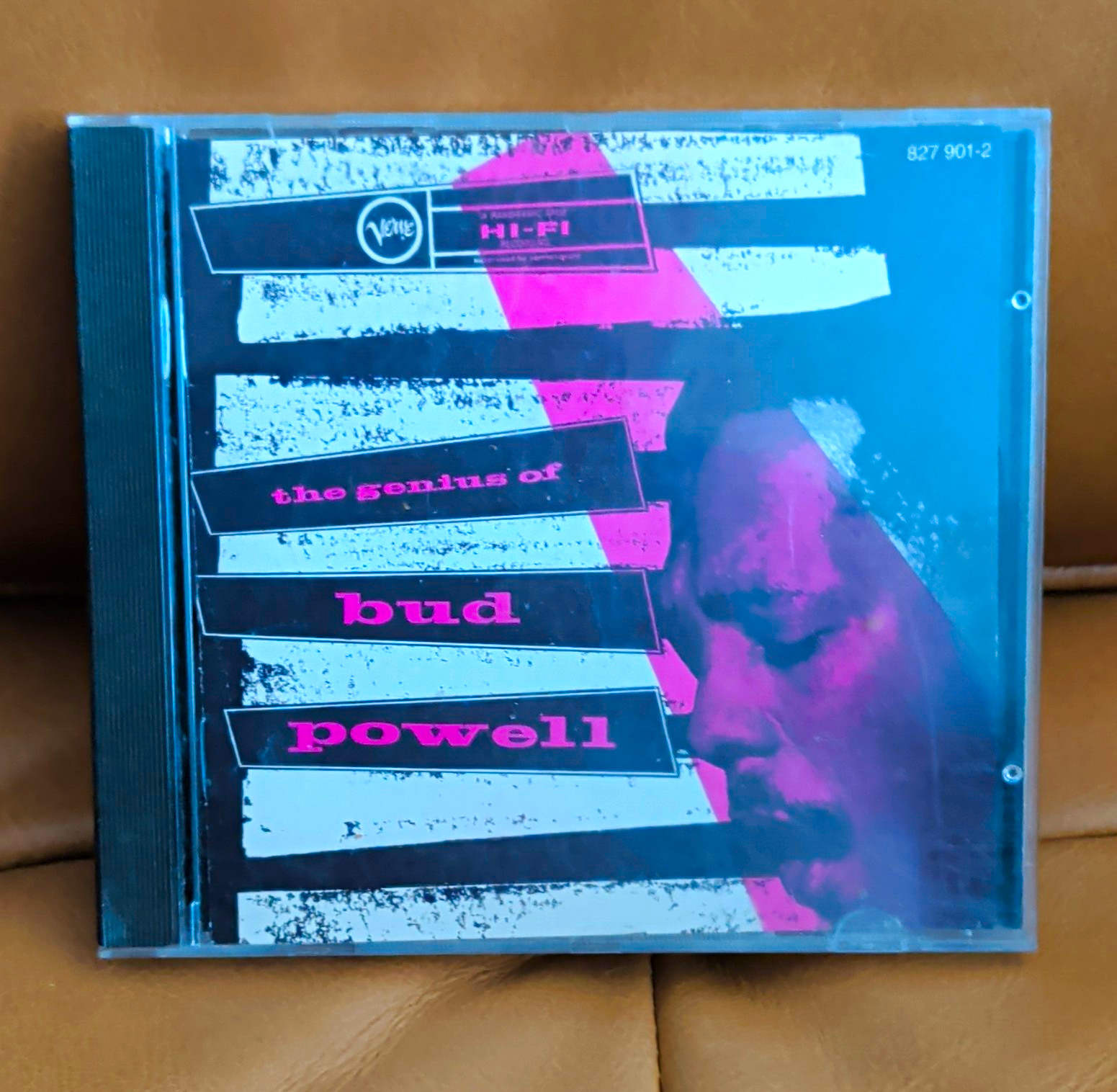 Verve Bud Powell The Genius of Bud Powell 1992 Jazz CD Jewel Case 827 901-2