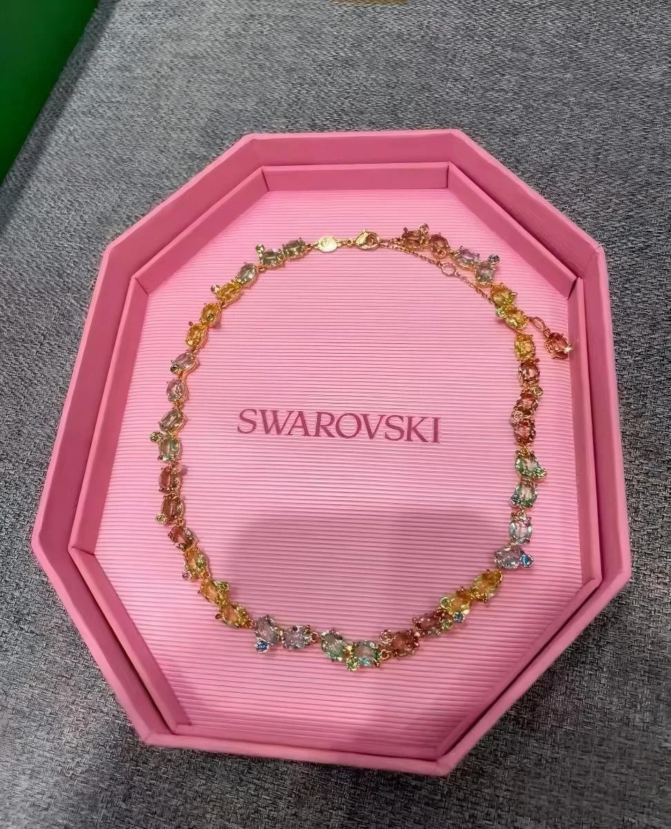 Swarovski GEMA small gem crystal necklace NEW
