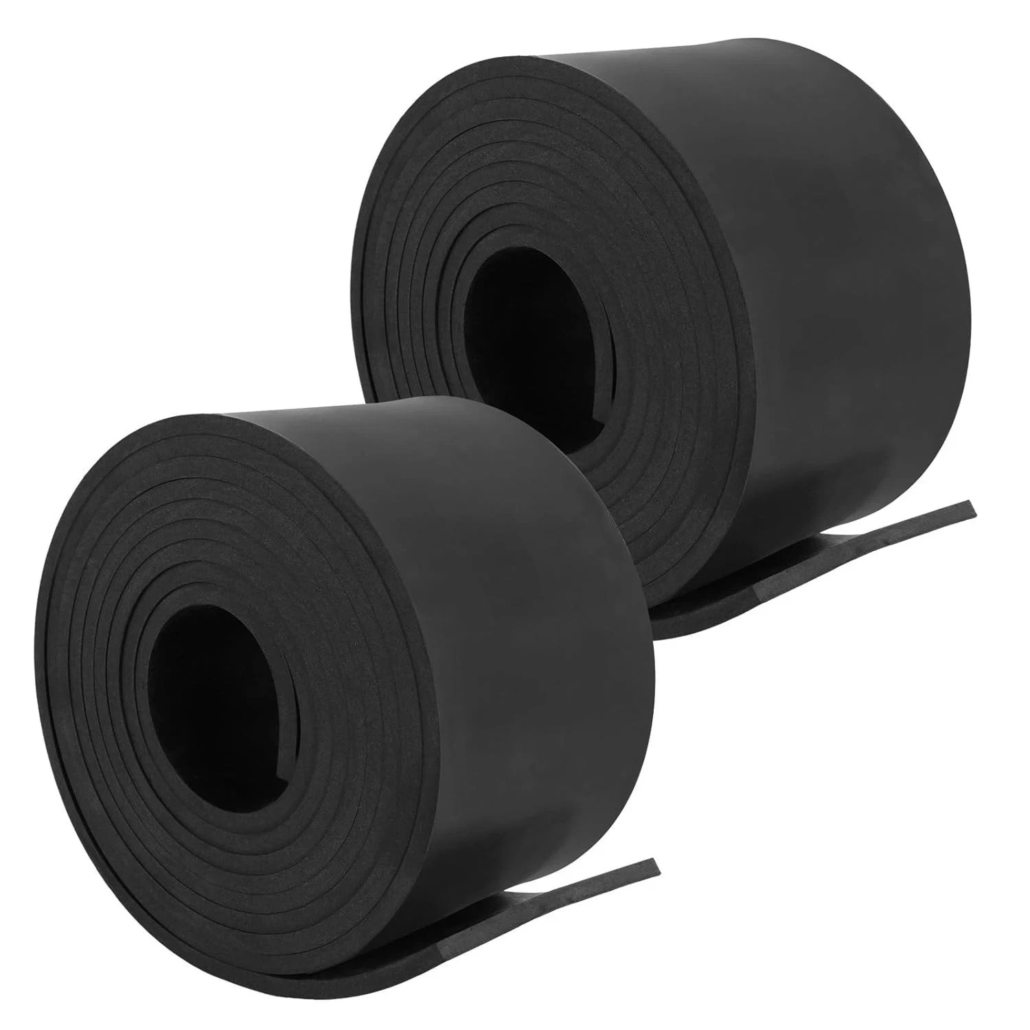 2 Rolls Rubber Sheet, 1/4