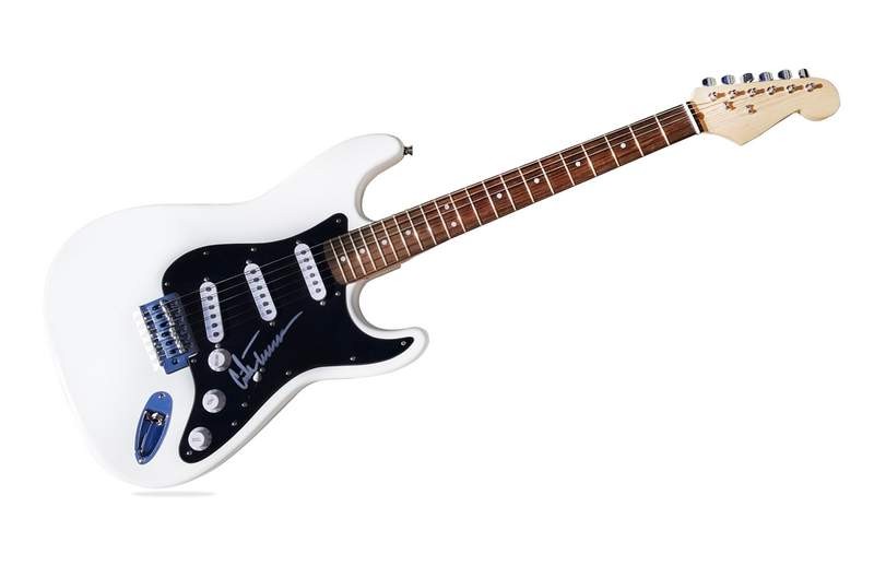 Warrant Erik Turner authentic signed rock electric guitar |CERT Autographed A001