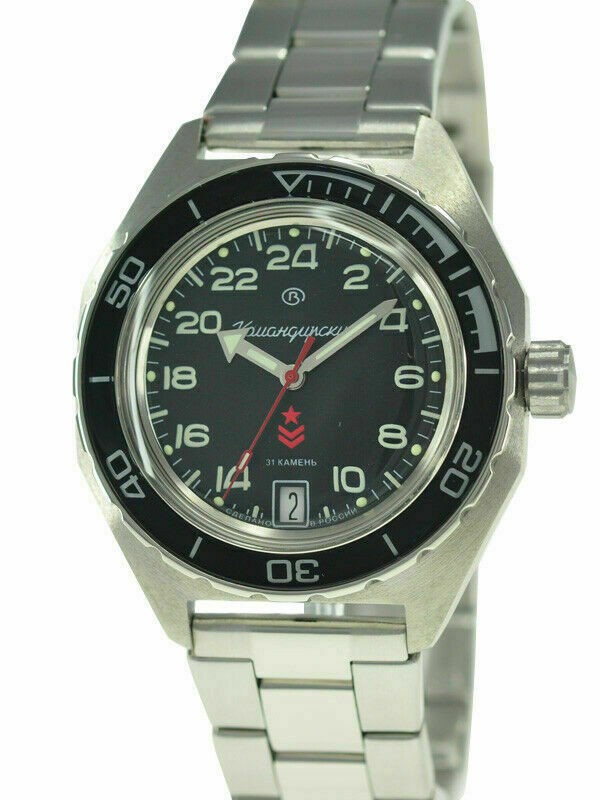 Vostok Komandirskie 650541 Watch Mechanical Automatic 24-Hour