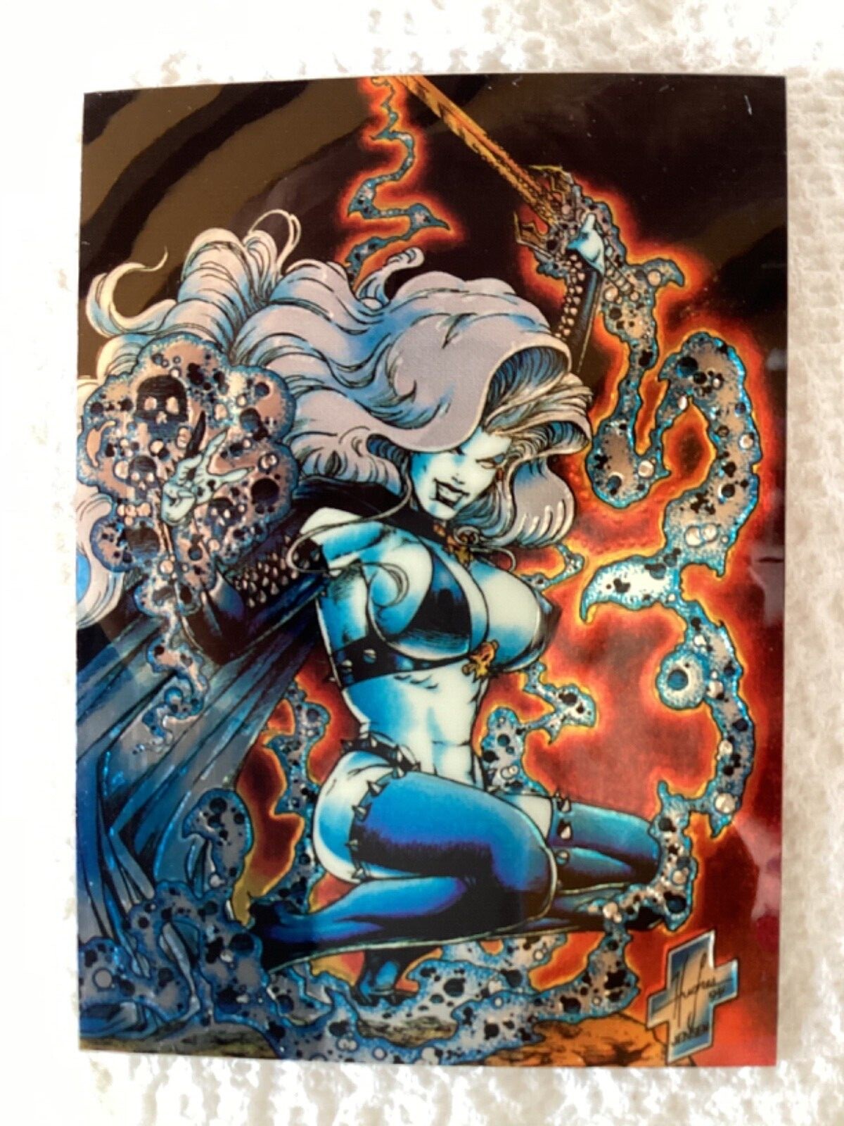 1994 Lady Death Series I Chromium trading cards u-pick 1 thru 100 newly updated